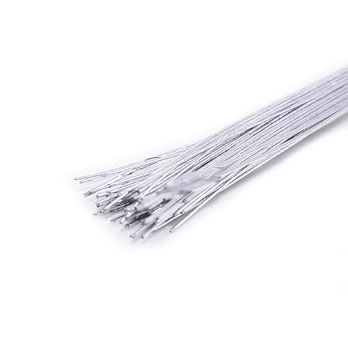 BANGHA Blumendraht,Basteldraht 50 stücke 80 cm Lange blütendraht künstliche verzweigungen Twigs eisendraht verwendet for DIY. Nylonstrumpf Blumenstamm Zubehör(T02) von BANGHA