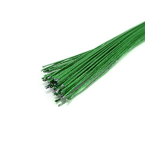 BANGHA Blumendraht,Basteldraht 50 stücke 80 cm Lange blütendraht künstliche verzweigungen Twigs eisendraht verwendet for DIY. Nylonstrumpf Blumenstamm Zubehör(T08) von BANGHA
