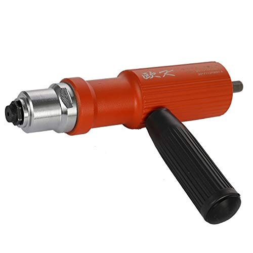 BANGHA Nietmutternzange,Nietenzange Elektrische Nietmutter Nietwerkzeug Cordless Riveting Drill Adapter Einsetzmutter Werkzeuge Geeignete 3.2-4.8mm Pull Nietmaschine von BANGHA