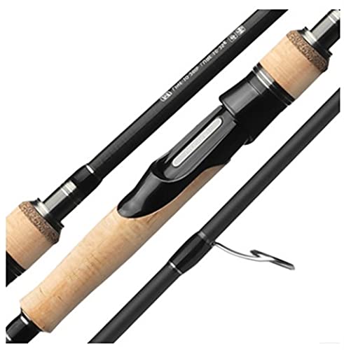 BANGHA Teleskoprute,Angelrute 1,8 m 2,1 m 2,4 m 2,7 m 3 Abschnitt Baitcasting Angelrute Reise Ultra Light Gießen for Köder 5g-40g M ML MH Rod(Spinning 2.4m 15 40g) von BANGHA