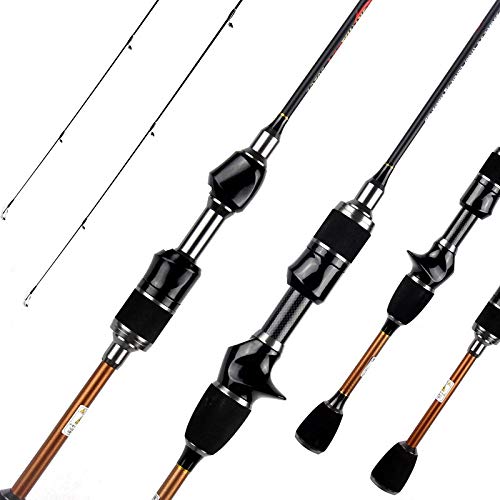 BANGHA Teleskoprute,Angelrute Rod 1.8m 1.68m0.8-5g Ultralight Spinnruten Ultra Light Gießen for Angelruten(1.8 S Gray 1TIPS) von BANGHA