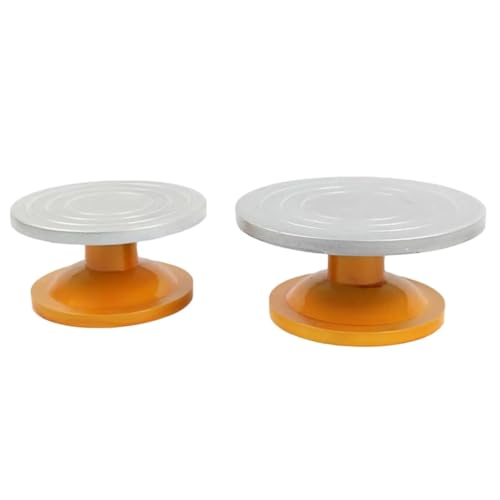 BANGHA Töpferscheibe,Drehscheibe Töpfern Ton-Töpferrad-Werkzeug, Bildhauerrad, Drehteller for Farbsprühen, Modellieren, Kuchendekoration(Diameter 30cm) von BANGHA