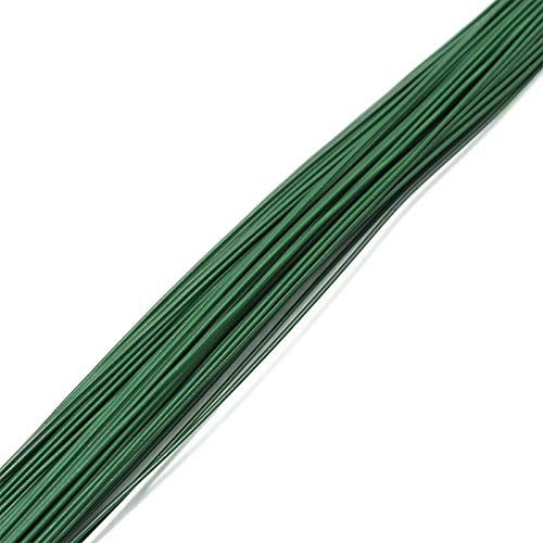 Blumendraht,Basteldraht 25 stücke 80cm Struding Blume Draht 0,45 mm Durchmesser Eisendraht for DIY. Nylonstrümpfe Blume, die Nylon-Strumpf-Blumen-Zubehör Macht(T09) von BANGHA