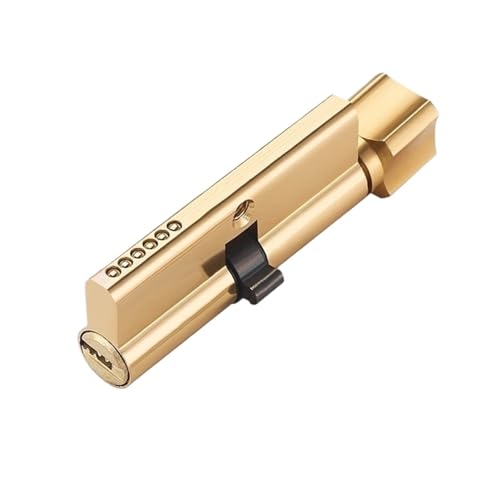 Cylinder Lock,Door Barrel 1Pcs Tür Zylinder Schloss Silber Ton Hardware Innen Aluminium 3 Schlüssel Anti-Diebstahl Türschloss Security(Style 3) von BANGHA