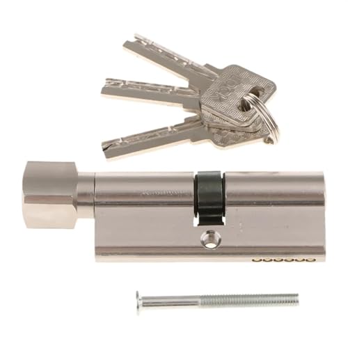 Cylinder Lock,Door Barrel 70-mm-Zylinderschloss-Zubehör Uso apto para Türschlosszylinder aus Zinklegierung den Innenbereich von BANGHA