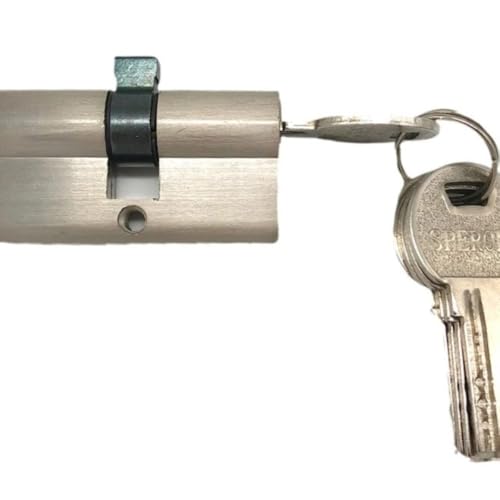 Cylinder Lock,Door Barrel Doppeltes offenes Schloss Zylinderschlüssel Diebstahlsicherung Eingang Messing Türschloss verlängerter Kern(D-90mm) von BANGHA