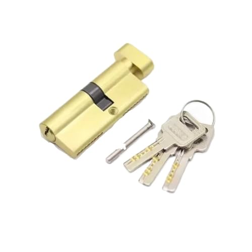 Cylinder Lock,Door Barrel Türschlosszylinder for Türen aus Aluminiumlegierung, Diebstahlsicherung, exzentrischer Schließzylinder(40x60T) von BANGHA
