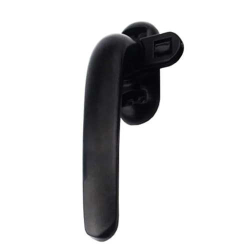 Fenstergriff,Fenstergriffe Abschliessbar Fenstergriff-Verriegelungsriegel-Fangschloss Doppelverglasungs-Flügelgriffe Sicherheits-Diebstahlsicherung Tür-/Fenster-Drehgriff-Hardware(Black Left) von BANGHA