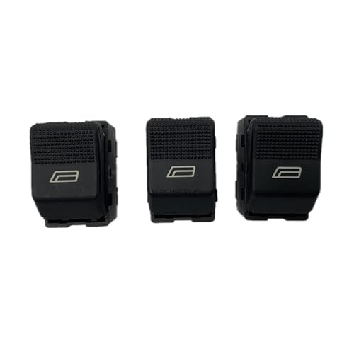 Fensterheber Schalter 3 STÜCKE Elektrische Power-Fensterschalter-Taste 6X0959855B. Gebrauch Passend für VW von BANGHA