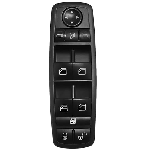 Fensterheber Schalter A1698206710 A1698206610 Elektrische Fensterheber-Schalter Taste Fit Verwendung Passend für Mercedes Benz B-Klasse W245 A- Klasse W169 1698206610 1698206710(A1698206710) von BANGHA