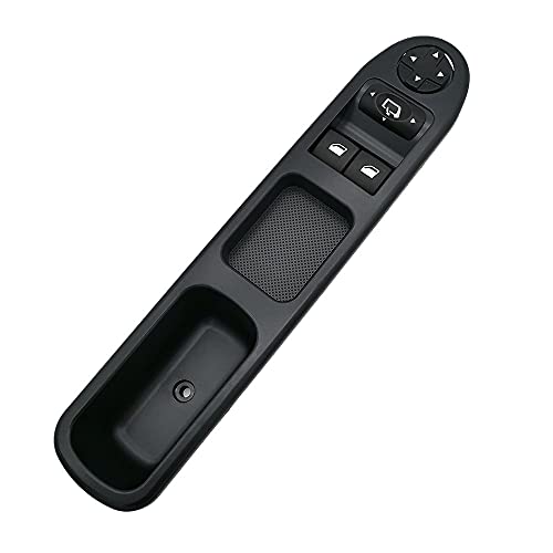 Fensterheber Schalter Autofenster-Schalter-Leistungsfenster-Regler-Steuerschalter-Schalttasten-Panel-Fit Passend für Peugeot 207 CC GT150 2008. von BANGHA