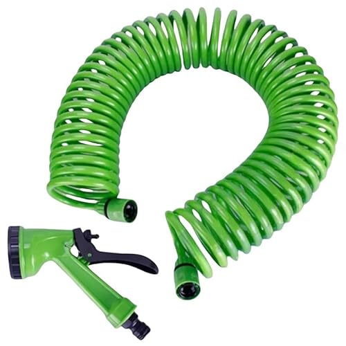 Gartenschlauch Flexibel Gartenbewässerungsschlauch, Sprinkler-Gartenschlauch mit 8 gemusterten Düsen Kunststoffschlauch(15M) von BANGHA