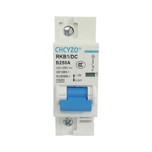 Leitungsschutzschalter,Sicherungsautomat 1P 2P 12V 24V DC Circuit Breaker 36V 48V 60V 72V 96V 120V Solar Zellen Batterie Circuit Breaker 80A 100A 125A 150A 200A 250A(200A) von BANGHA