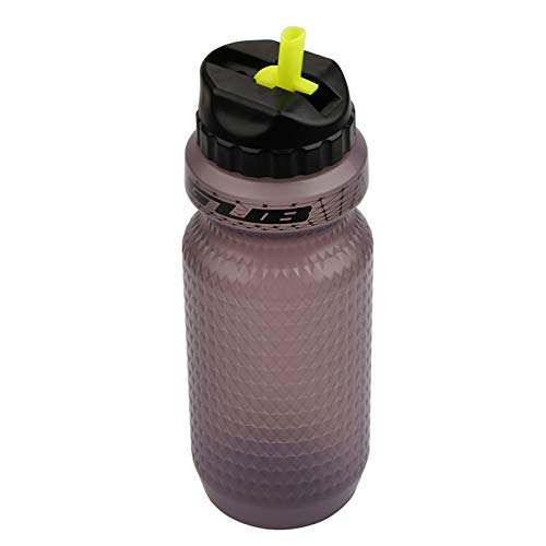 Sport Trinkflasche 650ml Tragbare Fahrrad Radfahren Wasserflasche Outdoor Sports Mountainbike Rennrad Fahrrad Radfahren Fitness Wasserkocher Wasserflasche Sportflasche (Color : Black) von BANGHA