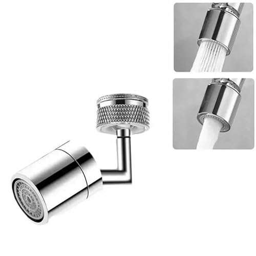 Wasserhahn Verlängerung,Faucet Extender 720° Rotation Wasserhahn Extender Universal Splash-proof Saving Sprayer Kopf Bad Küche Adapter(01) von BANGHA