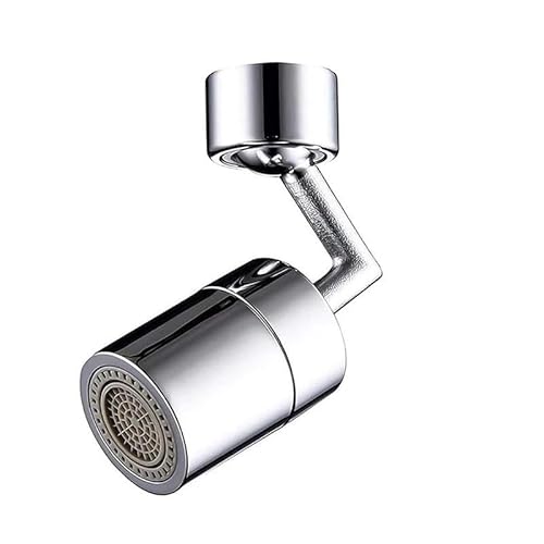 Wasserhahn Verlängerung,Faucet Extender Spritzwassergeschützter Wasserhahnbelüfter for die Küche, 1080 ° drehbar, mit mechanischem Arm, einfache Installation for das Badezimmer(2Pcs 720 One model) von BANGHA