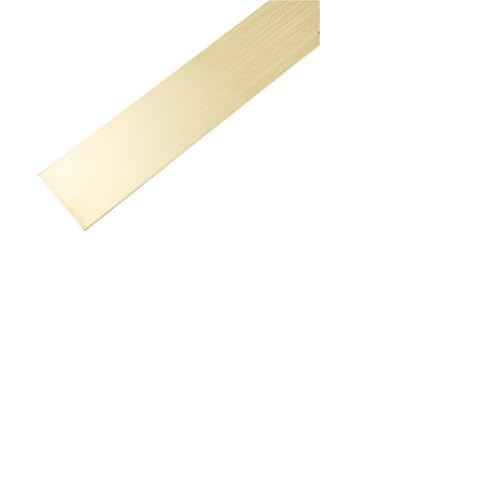 Zierleisten Selbstklebend Edelstahl 5M/Rolle Edelstahl Flache Dekorative Linien Wandaufkleber Silber Titan Gold Hintergrund Wand Decke Randstreifen Selbstklebend(2cm gold,5m(1 roll)) von BANGHA
