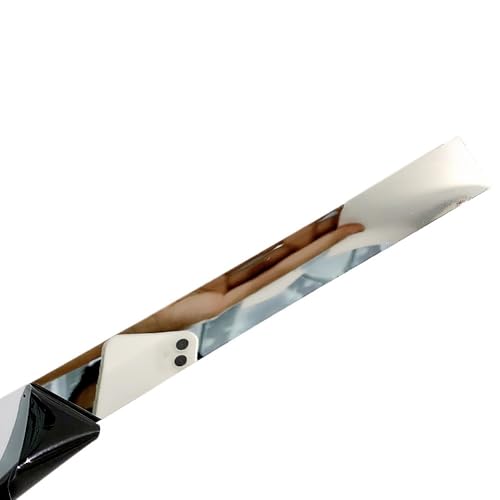 Zierleisten Selbstklebend Edelstahl 5M Silber Gold Edelstahl Flache Dekorative Linie Selbstklebende Gespiegelt Möbel Wand Aufkleber Kanten Streifen Wohnzimmer Dekor(1.5cm) von BANGHA