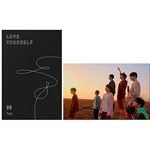 BANGTAN BOYS BTS Love Yourself Tear (Y Version) The Third Album CD+Poster+Minibook+Photobook+Photocard+Standing Photo+(Extra BTS 6 Photocards + 1 Double-Sided Photocard) von BANGTAN BOYS