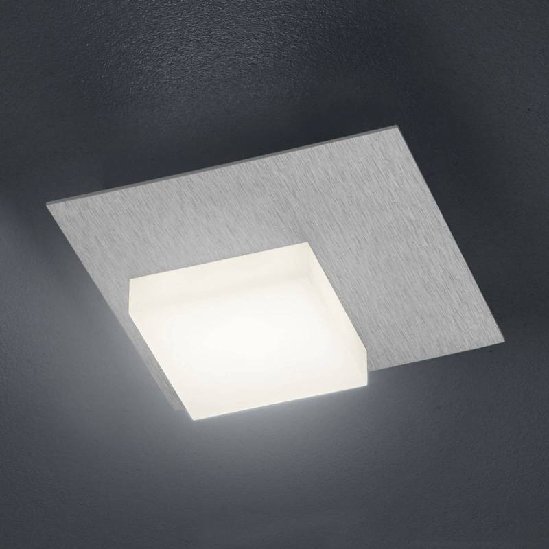 BANKAMP Cube LED-Deckenleuchte 8W, silber von BANKAMP