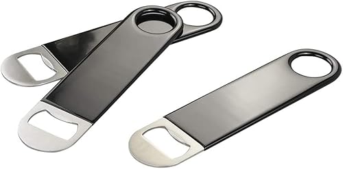 Barkeeper Flaschenöffner, Bar Blade, Bieröffner, 3er-Pack von Professional Grade: gummibeschichtet, Edelstahl. Barkeeper Flaschenöffner, Bar Blade, Bieröffner, 3er-Pack von Professional Grade: gummibeschichtet, Edelstahl. von BANSHAN