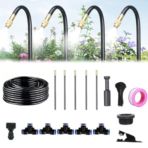 360° Gebogenes Automatisches Gartenbewässerungssystem, Tropfbewässerungsset, 360 Grad Verstellbares Automatisches Bewässerungssystem, Hochbeet-Bewässerungssystem For Den Gartenhof(16.4Ft Set (16.4Ft h 360° Gebogenes Automatisches Gartenbewässerungssystem, Tropfbewässerungsset, 360 Grad Verstellbares Automatisches Bewässerungssystem, Hochbeet-Bewässerungssystem For Den Gartenhof(16.4Ft Set (16.4Ft h von BANTASE