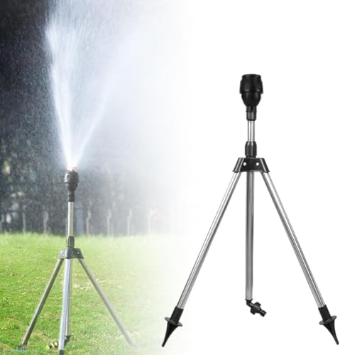 Gartensprinkler, Automatisch Rotierender Rasensprinkler, 360-Grad-Bewässerungssprinklersystem-Aufsatz Zur Bewässerung Ihres Rasengartens(2) von BANTASE