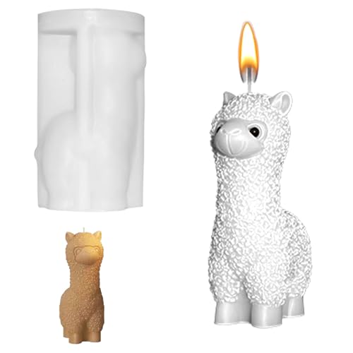 Kerzenformen zum Gießen 3D Silikonform Kerze Alpaka Kerzenform Silikon Set Kerzengießformen Kerzen Selber Machen Formen Silikon Leere Wachsformen Kerzengießform Kerzenformen zum Gießen 3D Silikonform Kerze Alpaka Kerzenform Silikon Set Kerzengießformen Kerzen Selber Machen Formen Silikon Leere Wachsformen Kerzengießform von BANTI