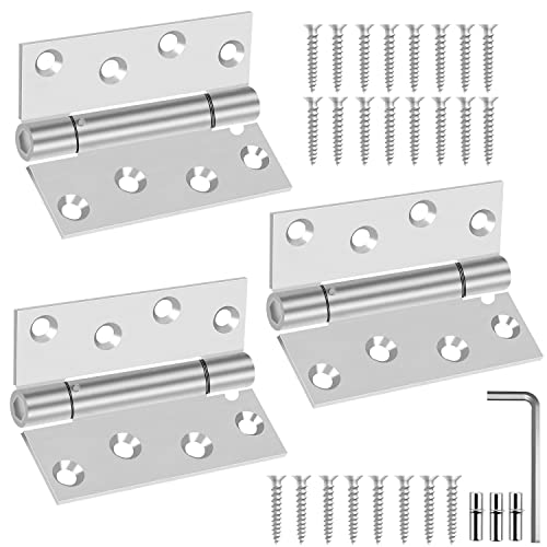 Scharniere Klappbar Schanier Klappscharnier Scharnier Edelstahl Klavierband 3 Stk Türscharniere Selbstschließende Beschläge Scharniere Türband Schaniere für Türen Türschaniere Holztür Aussen Innen von BANTI