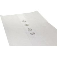Müllsack premium 80+50 x 220 cm (b x h) 90µm 1.000l LDPE-Folie transparent 50 St./Pack. von BANYO