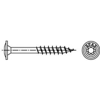 Banyo - Spax Holzbauschraube 8 x 160 mm Tellerkopf t-star plus Teilgewinde 4CUT wirox P3J 50 Stk Banyo - Spax Holzbauschraube 8 x 160 mm Tellerkopf t-star plus Teilgewinde 4CUT wirox P3J 50 Stk von BANYO