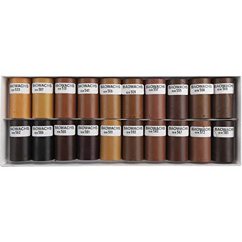 BAO 100/B Weichwachs Polstermöbel-20 Halbstangen, Polstermöbel von BAO