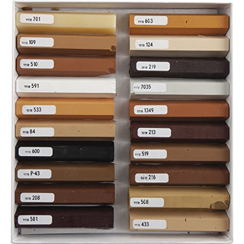 BAO 120/F Hartwachs Basisfarben-20 Vollstangen BAO 120/F Hartwachs Basisfarben-20 Vollstangen von BAO