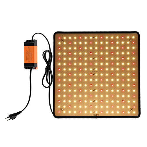 BAODBF 45W LED Pflanzenlampe,225 LED Grow Lampe Vollspektrum,Grow Light,Wachstumslampen für Pflanzen,LED Pflanzenlampe Dimmbar für Zimmerpflanzen,Gemüse,Blume,Aussaat (A) von BAODBF