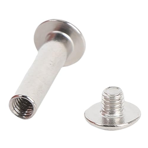 40 Sets Nietmutter -Sortiment -Kit, M4 5x20x9.5mm Flat Head Semi Tubular Bindungspostschrauben für Handwerkskleidung Set für Handwerkskleidung 40 Sets Nietmutter -Sortiment -Kit, M4 5x20x9.5mm Flat Head Semi Tubular Bindungspostschrauben für Handwerkskleidung Set für Handwerkskleidung von BAOFUYA