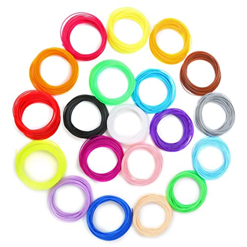 BAOFUYA 10.9YD 3D -Stift -Pake Filment 20 Rollen Verschiedener Farben kein Knacken der Handwerksliebhaber BAOFUYA 10.9YD 3D -Stift -Pake Filment 20 Rollen Verschiedener Farben kein Knacken der Handwerksliebhaber von BAOFUYA