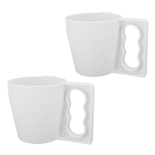 BAOFUYA 2 Wiederverwendbare Eiscreme-Hüllen, Eiscreme-Pint-Halter mit Griff, Eiscreme-Pint-Halter, Eiscreme-Hüllen-Abdeckung für Joghurt, Gefrorene Desserts von BAOFUYA