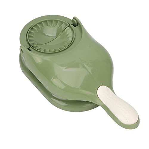 BAOFUYA 2 in 1 Tragbares Manuellem Knödel Maker Küchenknödel Making -Werkzeug für Familien- und Party Verwendung ABS Material (GREEN) von BAOFUYA