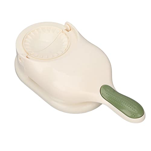 BAOFUYA 2 in 1 Tragbares Manuellem Knödel Maker Küchenknödel Making -Werkzeug für Familien- und Party Verwendung ABS Material (WHITE) von BAOFUYA