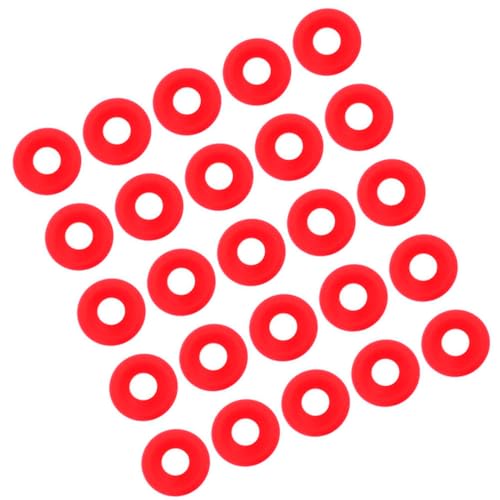BAOFUYA 25pcs Red Silicon Grolsch -Sauten für Schwung Rockige Flaschen, Langlebige und Weich BAOFUYA 25pcs Red Silicon Grolsch -Sauten für Schwung Rockige Flaschen, Langlebige und Weich von BAOFUYA