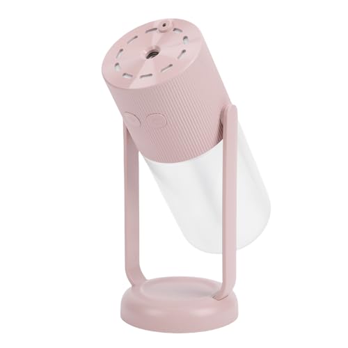 BAOFUYA 260 Ml USB -Auto Luftbefeuchter, Raumsparende Luftbefeuchter für Home Office Yoga Bürozimmer Schlafzimmer (PINK) von BAOFUYA