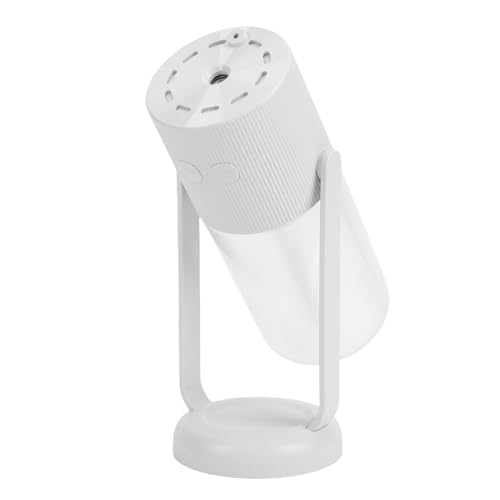 BAOFUYA 260 Ml USB -Auto Luftbefeuchter, Raumsparende Luftbefeuchter für Home Office Yoga Bürozimmer Schlafzimmer (WHITE) von BAOFUYA