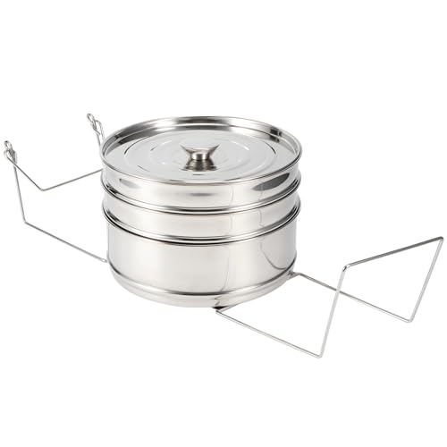 BAOFUYA 3 Stapelleistungspiegel, um den Topf zu Verbessern, um Mehrere Silberne Gerichte zu Kochen BAOFUYA 3 Stapelleistungspiegel, um den Topf zu Verbessern, um Mehrere Silberne Gerichte zu Kochen von BAOFUYA