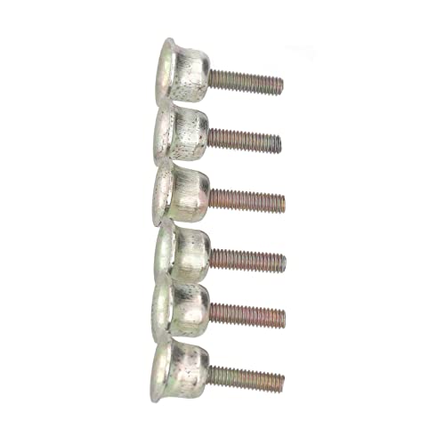 BAOFUYA 6 Stcs Aluminiumkettensägenbremsgriff Schraube M4 MS260 Sturdige Teileschraube für 024 026 Hoch Präziser Ersatz für die Maschine von BAOFUYA
