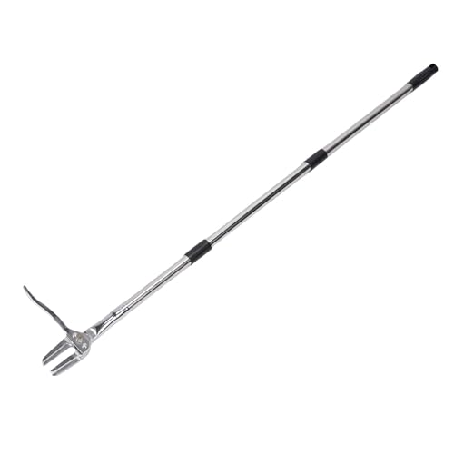 BAOFUYA Abnehmbares Stand -up -Unkraut -Puller -Werkzeug, Gartenhandwerkwerkzeug Löwenzahn Wurzelentferner für Garten Rasenhoftransplantation (Metall) von BAOFUYA