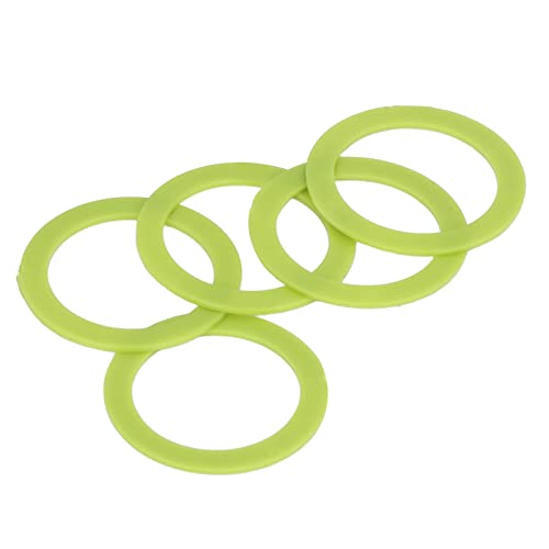 BAOFUYA Abzeichen Maker-Dichtungssatz von 5 Teilen Plastikabstandshalter für DIY Craft Badges Accessoire Tool Support Device Add-On für Schulen und Unternehmenstreffen (37MM) von BAOFUYA