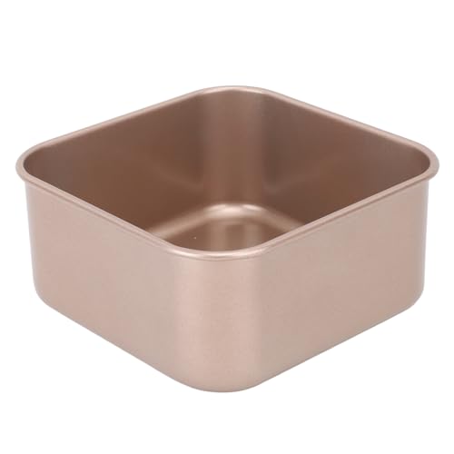 BAOFUYA Backwanne Tiefe Quadratische Stockfest Verdickte Kohlenstoffstahlblech Nicht -Stapel Stapelbar für Kuchenbrot Grill Gold für Antike Stil Back (Extra groß 32,7 x 24,4 x 31,5 Zoll) von BAOFUYA