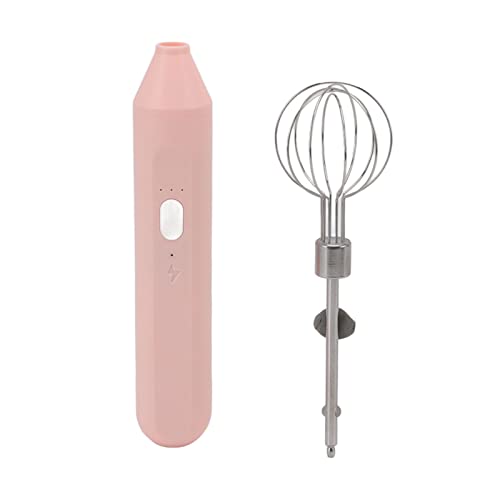 BAOFUYA Baucheur à Hain Electric 3 Batteriegeschwindigkeit Fotor Fror Mile, ABS -Stahlstähle Bouxer für Caféliebhaber (PINK) von BAOFUYA