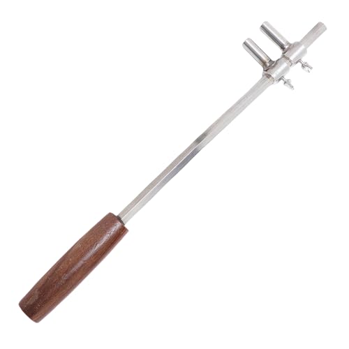 BAOFUYA Bonsai Bender Accessoires, Verbesserung des Effizienten Gartens Einstellbaren Bonsai Bender -Styling -Schraubenschlüssel mit Holzgriff für Garten (16,7 Zoll) von BAOFUYA