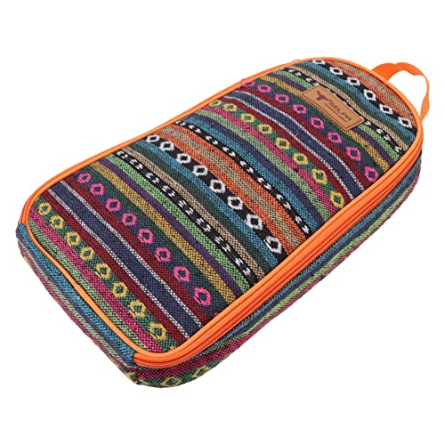 BAOFUYA Camping -Utensil Organizer Beutel Wasserdichtes Elastizitätsband Großer Raumfahrt Speicher für Kochutensilien Im Freien für Camping-/Wander-/Picknick -Polyester Stoff (A) von BAOFUYA